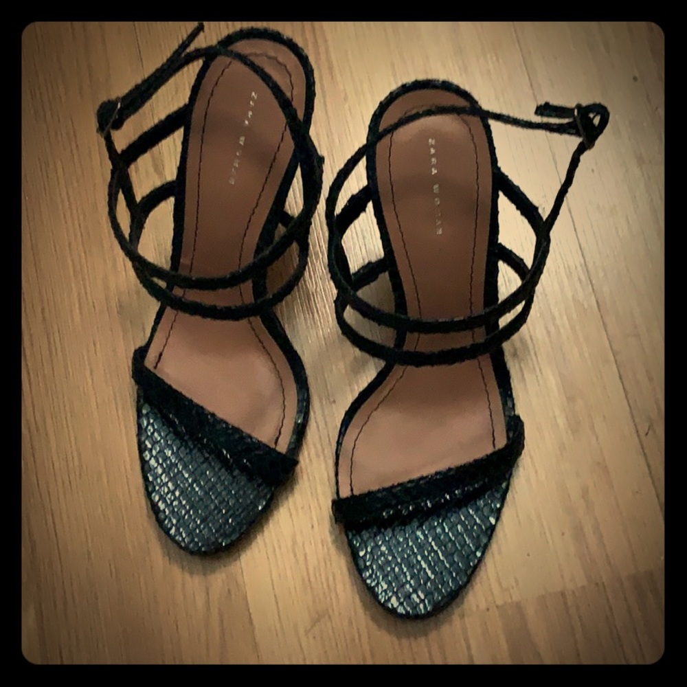 Zara Black Heels